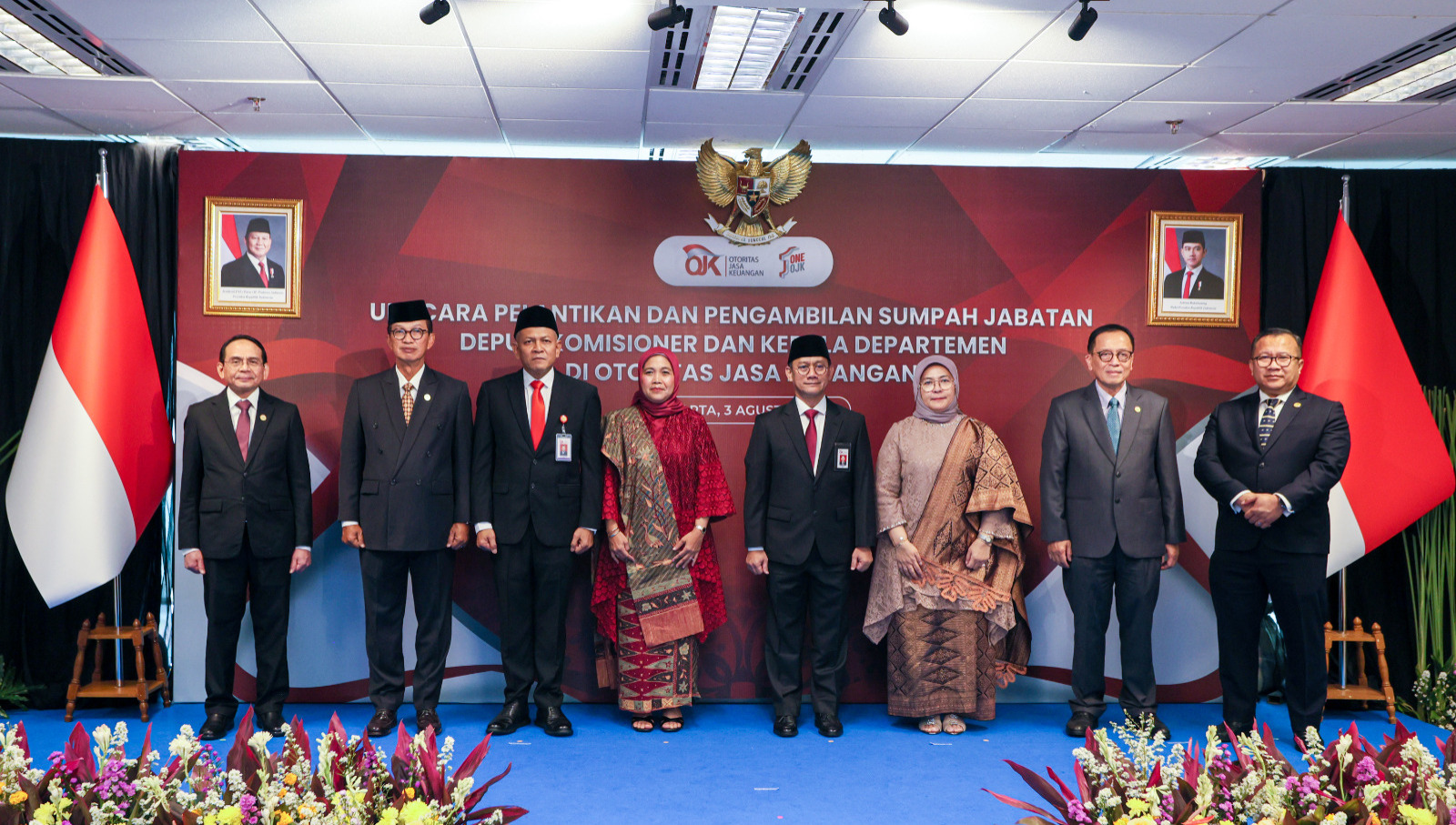 Hernawan Bekti Sasongko Lantik Dua Pejabat OJK, Perkuat Organisasi Hadapi Dinamika Sektor Keuangan